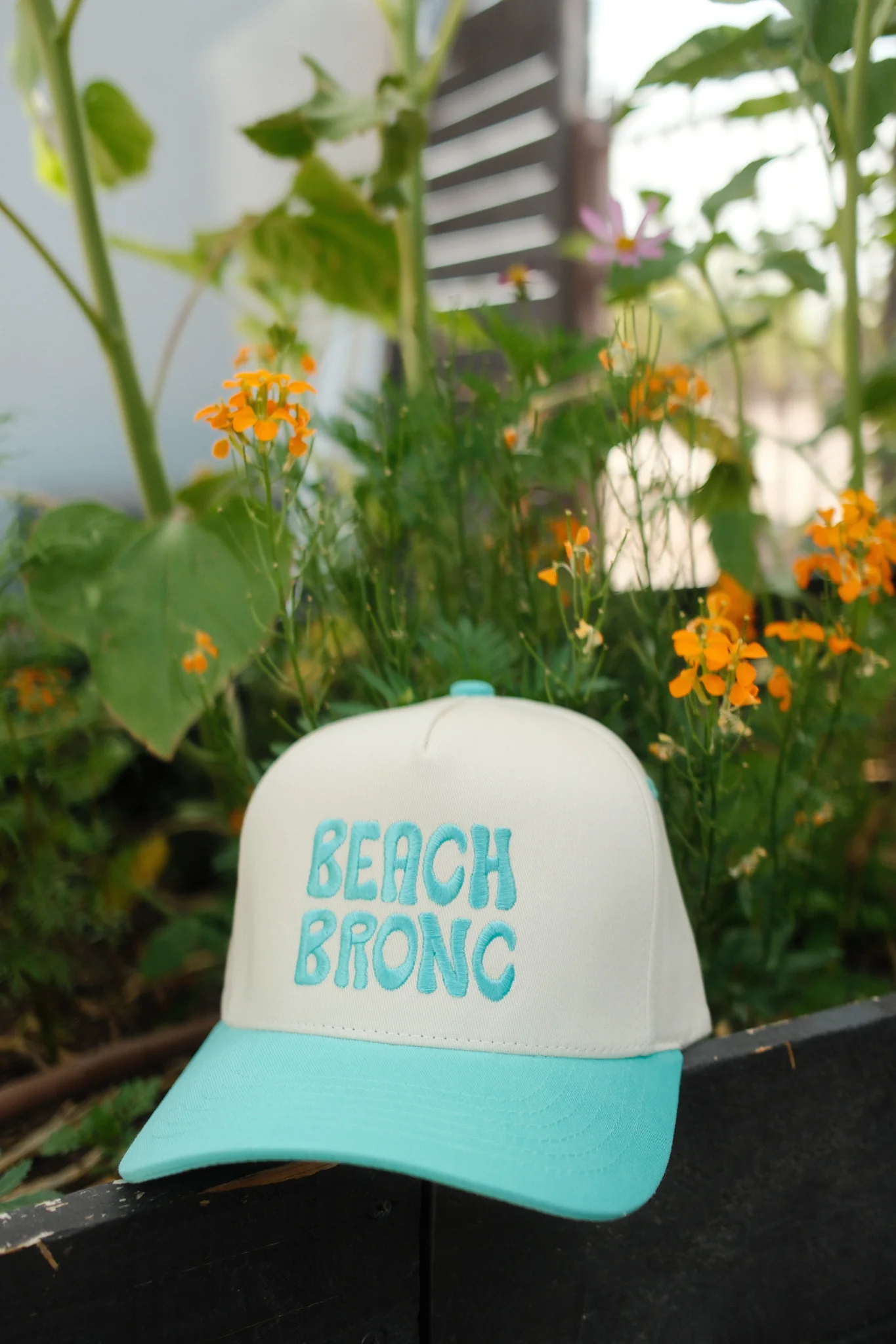 Beach Bronc Hat - Teal - Image 3