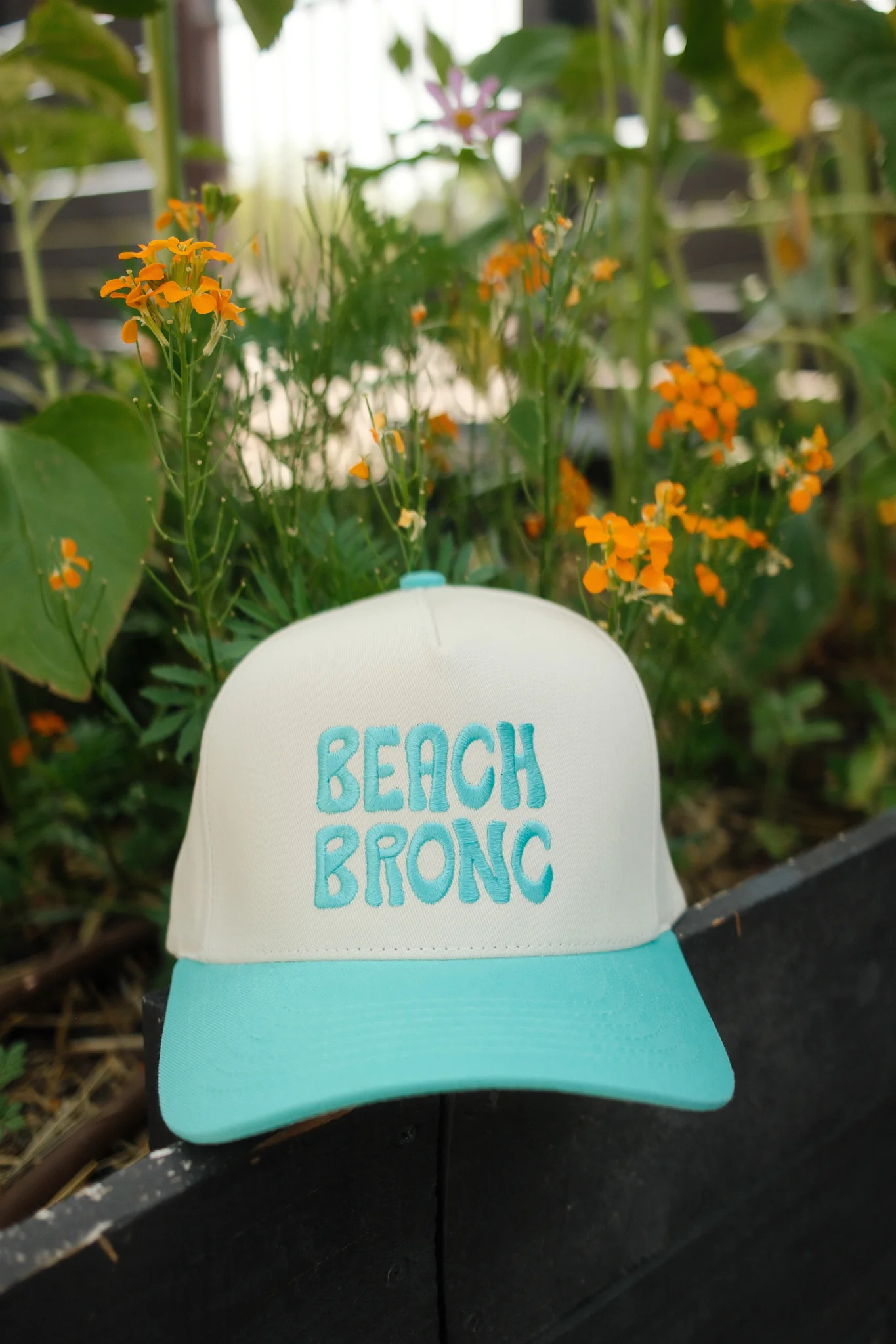 Beach Bronc Hat - Teal - Image 4