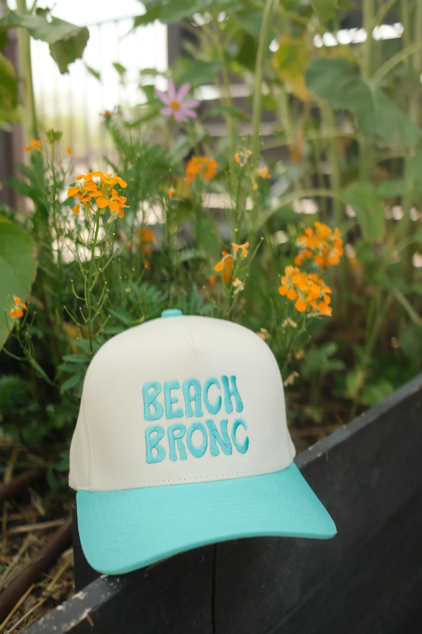 Beach Bronc Hat - Teal - Image 5