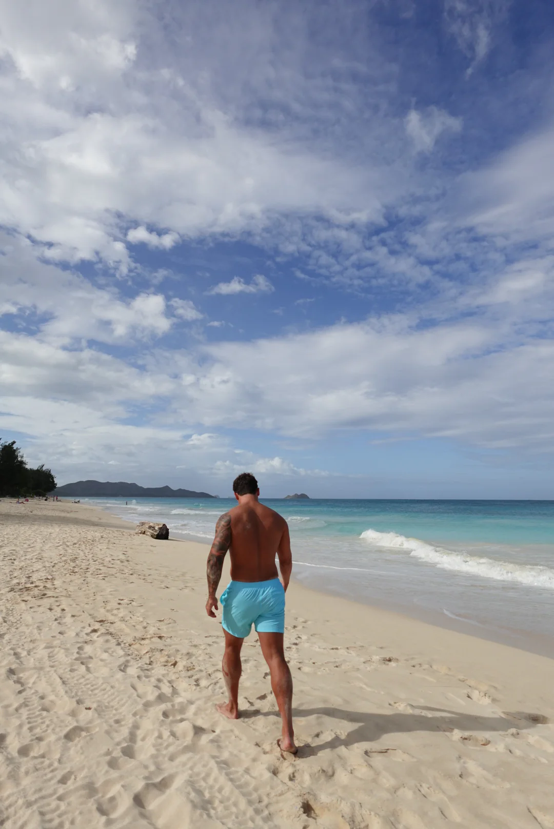 Bright Blue Board Shorts - Image 5