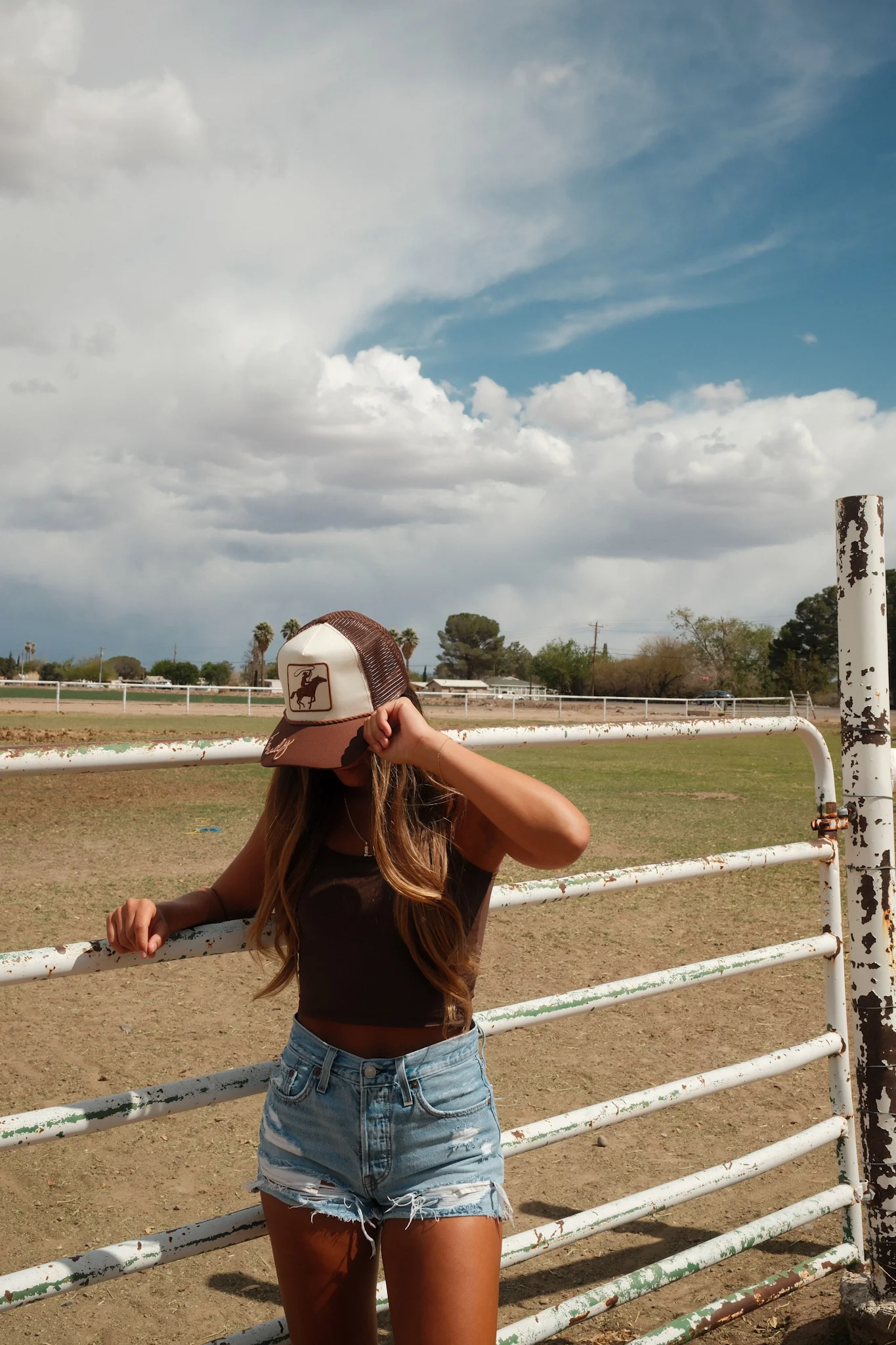 Bucking Horse Hat - Brown - Image 4