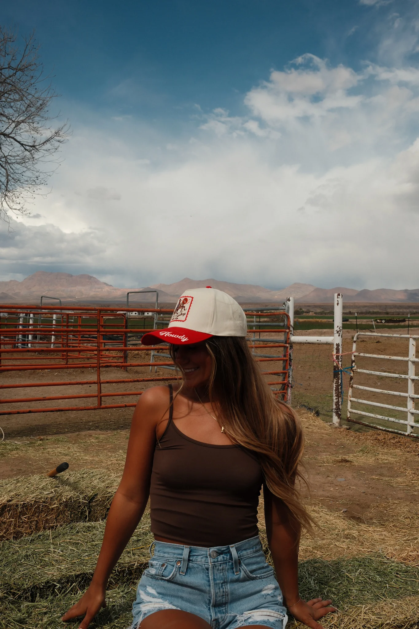 Bucking Horse Hat - Red - Image 7