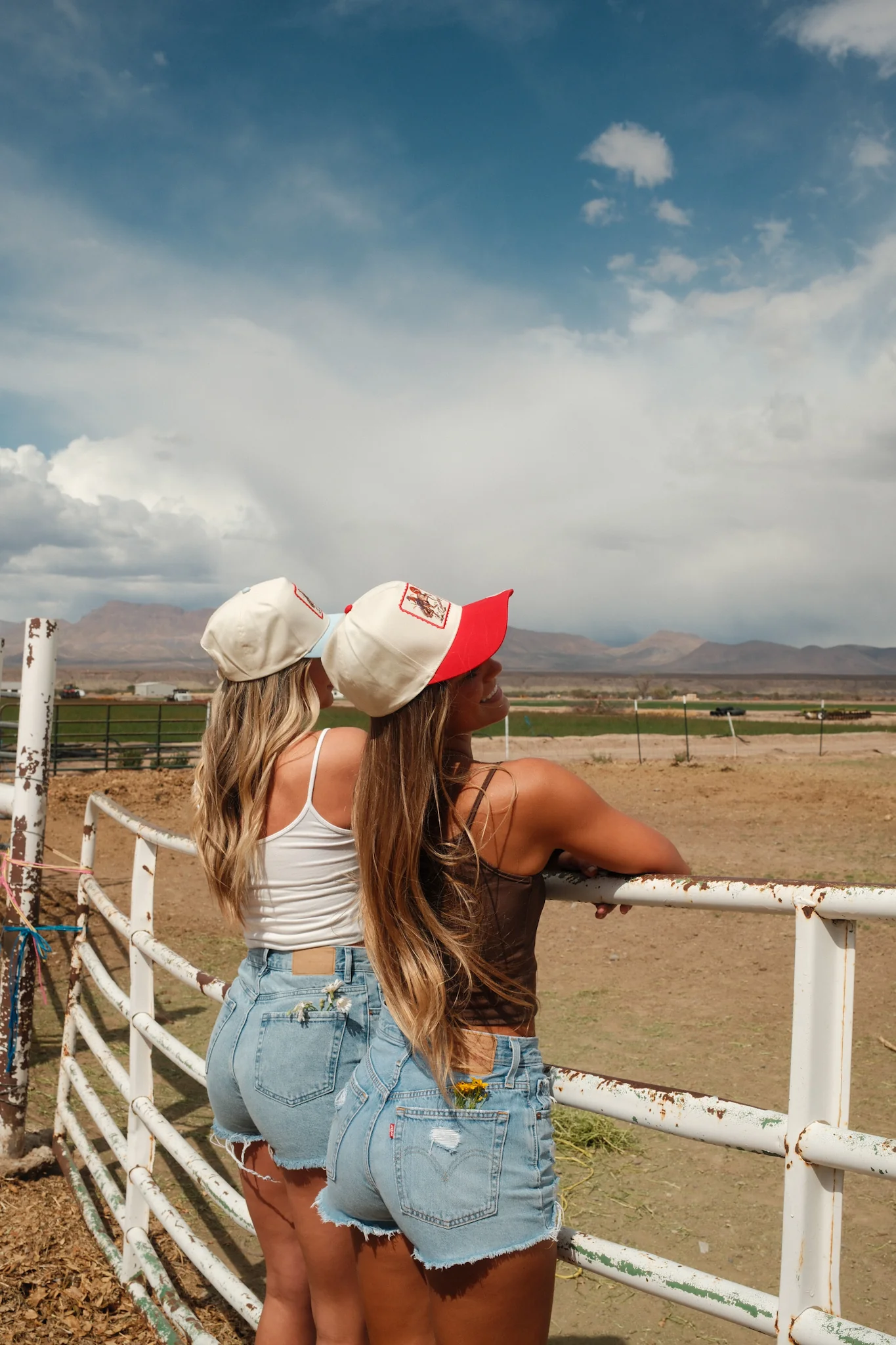 Bucking Horse Hat - Red - Image 8