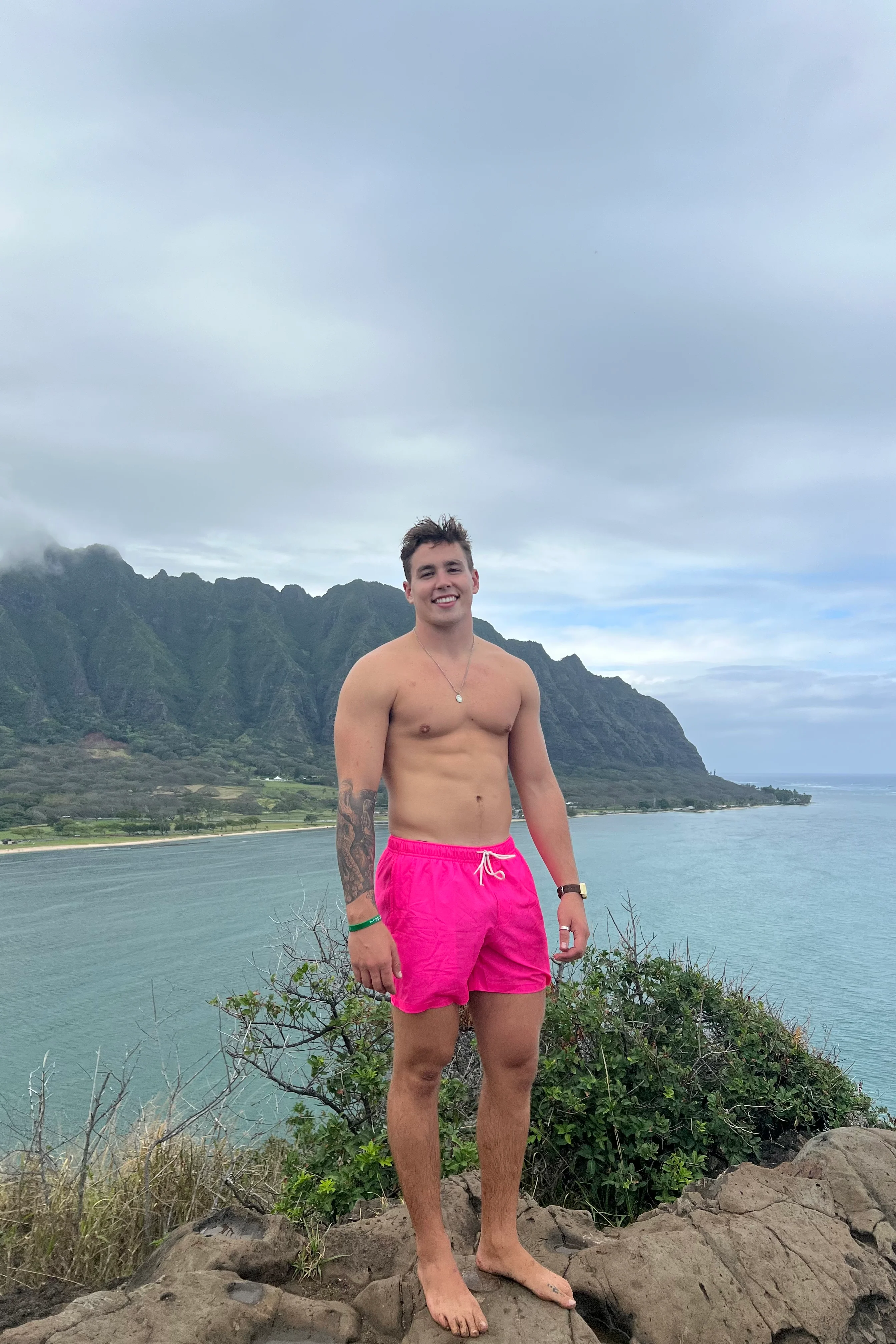 Hot Pink Board Shorts - Image 4